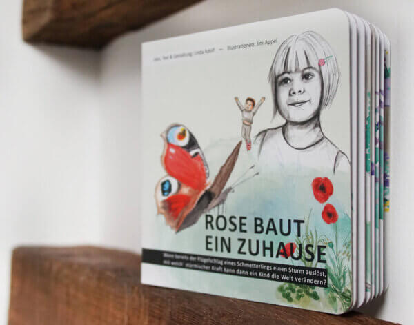 Pappbilderbuch "Rose baut ein Zuhause" – Bild 4